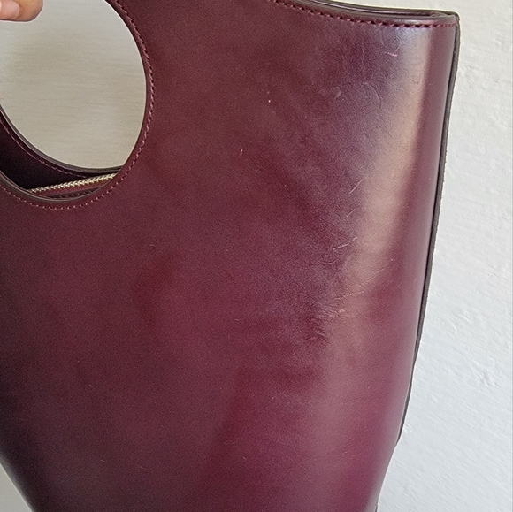 Elizabeth and James Plum Market Shopper Bag - Picture 5 of 7